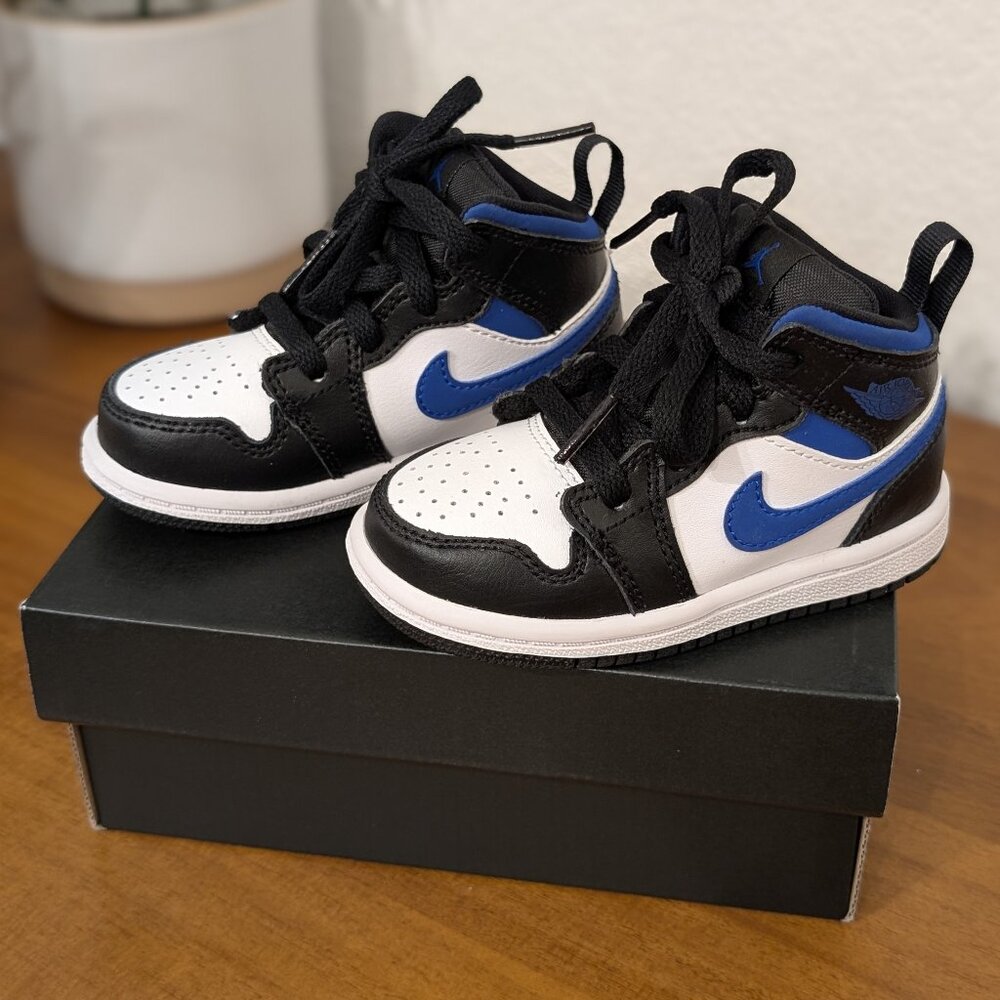 Jordan Air Jordan 1 Toddler Size 6K – New in Box Black/Blue Sneakers